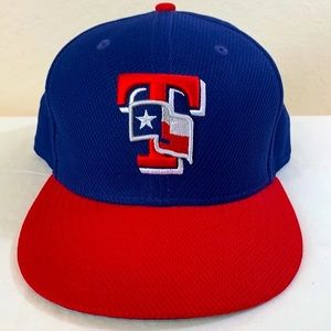 Texas Rangers Baseball New Era Fitted Hat size 7 1/4